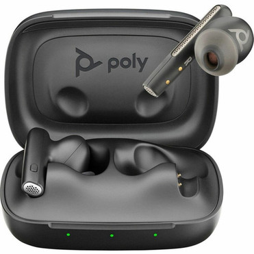 Poly Voyager Free 60 UC Earset - Siri Google Assistant - Stereo - True Wireless - Bluetooth - 984 ft - 20 Hz - 20 kHz - Earbud - - - 7Y8H3AA