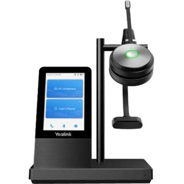 Yealink WH66 UC Headset - Mono - USB 30 Type A - WiredWireless - BluetoothDECT - 5249 ft - 32 Ohm - 20 Hz - 20 kHz - Over-the-head 1308007