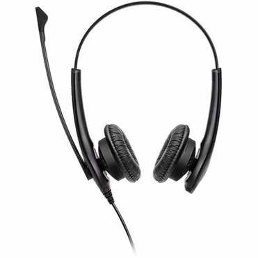 Jabra Biz 1100 EDU Headset - Stereo - USB Mini-phone 35mm - Wired - 80 Hz - 20 kHz - On-ear Over-the-head - Binaural - Ear-cup - 1159-0159-EDU