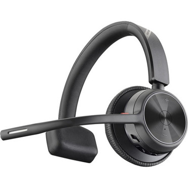 Poly Voyager 4310 USB-C Headset - Siri Google Assistant - Mono - USB Type A USB Type C - WiredWireless - Bluetooth - 164 ft - 20 Hz 77Y94AA