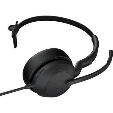 Jabra Evolve2 50 Headset - Mono - USB Type A - WiredWireless - Bluetooth - 984 ft - 20 Hz - 20 kHz - On-ear - Monaural - Supra-aural 25089-889-999