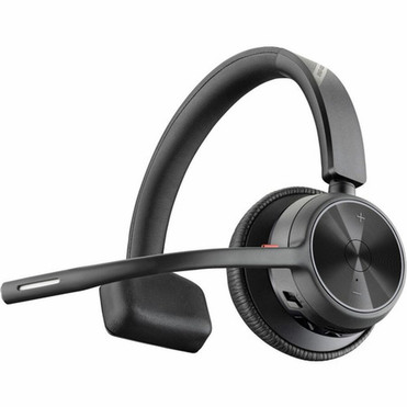 Poly Voyager 4310 USB-C Headset with Charge Stand - Siri Google Assistant - Mono - Wireless - Bluetooth - 2986 ft - 20 Hz - 20 kHz - 77Y96AA