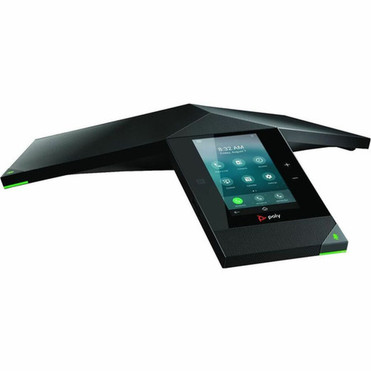 Poly Trio IP Conference Station - CordedCordless - Bluetooth Wi-Fi NFC - Black - VoIP - 2 x Network RJ-45 - PoE Ports 849A7AAAC3