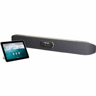 Poly Studio X50 All-In-One Video Bar with TC8 Controller Kit - 3840 x 2160 Video Content - H323 SIP - 4K UHD - 60 fps - H264 AVC 83Z47AAABA