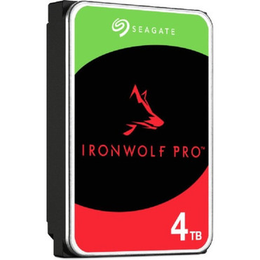 Seagate IronWolf Pro ST4000NT001 4 TB Hard Drive - 35 Internal - SATA SATA600 - Conventional Magnetic Recording CMR Method - - ST4000NT001