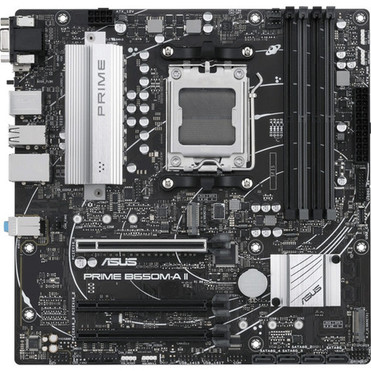 Asus Prime B650M-A II-CSM Gaming Desktop Motherboard - AMD B650 Chipset - Socket AM5 - Micro ATX - Ryzen 7 Processor Supported - 128 - PRIME B650M-A II-CSM