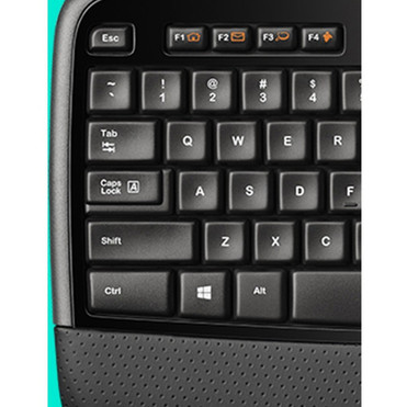 Logitech MK710 Wireless Keyboard and Mouse Combo for Windows 24GHz Advanced Wireless Wireless Mouse Multimedia Keys 3-Year Life 920-002416