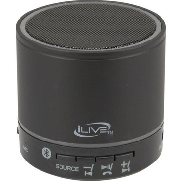 iLive ISB07B Portable Bluetooth Speaker System - Battery Rechargeable - USB ISB07B
