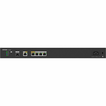 Netgear 10GMulti-Gigabit Dual-WAN Pro Router - 5 Ports - 3 RJ-45 Ports - 2 WAN Ports - 1 SFP Slots - 2 GB - 10 Gigabit Ethernet PR460X-111NAS