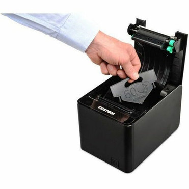 Custom K3 Desktop Direct Thermal Printer - Monochrome - Wall Mount - Receipt Print - Ethernet - USB - USB Host - Serial - With Cutter 911HM060200733