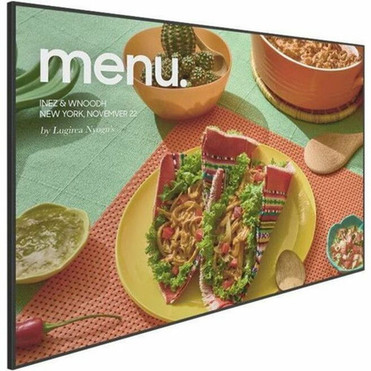 Samsung Crystal UHD Signage QHC - 55 LCD - Vertical Alignment VA - 24 Hours7 Days Operation - 3840 x 2160 - 4K UHD - 8 ms - 700 - LH55QHCEBGCXGO