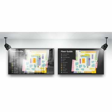 Samsung Crystal UHD Signage QHC - 55 LCD - Vertical Alignment VA - 24 Hours7 Days Operation - 3840 x 2160 - 4K UHD - 8 ms - 700 - LH55QHCEBGCXGO