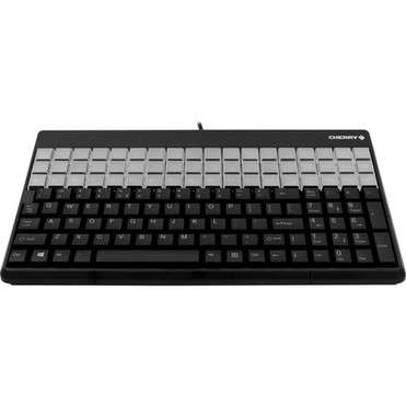 CHERRY G86-61400 POS Keyborad - 135 Keys - QWERTY Layout - 54 Relegendable Keys - USB - Black G86-61400EUADAA