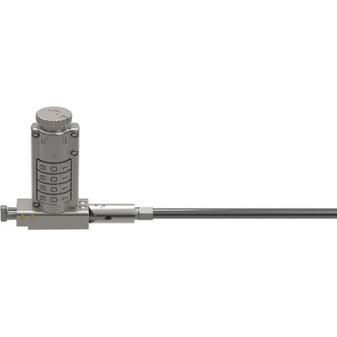 Noble T-Bar Combination Lock Keyless Mobile Security - Resettable - 4-digit - Patented T-barCombination Lock - Silver - Stainless - - NG07T