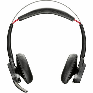 Poly Voyager Focus B825 USB-C Headset TAA - Google Assistant Siri - Stereo - Wireless - Bluetooth - 984 ft - 20 Hz - 20 kHz - On-ear 7F0J4AA