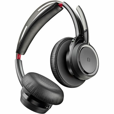 Poly Voyager Focus B825 USB-C Headset TAA - Google Assistant Siri - Stereo - Wireless - Bluetooth - 984 ft - 20 Hz - 20 kHz - On-ear 7F0J4AA
