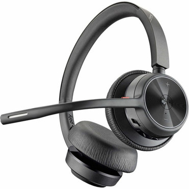Poly Voyager 4300 UC 4320-M Headset - Microsoft Teams Certification - Google Assistant Siri - Stereo - WiredWireless - Bluetooth - - 77Z32AA