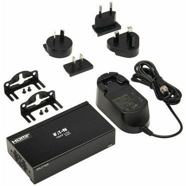 Tripp Lite by Eaton B127A-002-BH 2-Port HDMI over Cat6 Splitter - 3840  2160 - 230 ft 70104 mm Maximum Operating Distance - 1 x In B127A-002-BH