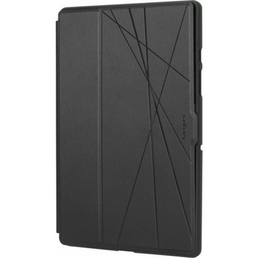 Targus Click-In THZ919GL Carrying Case Flip for 105 Samsung Galaxy Tab A8 Tablet Stylus Travel - Black - Drop Resistant - TPU THZ919GL