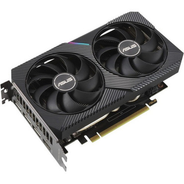 Asus NVIDIA GeForce RTX 3060 Graphic Card - 12 GB GDDR6 - 7680 x 4320 - 187 GHz Boost Clock - 192 bit Bus Width - PCI Express 40 - - DUAL-RTX3060-O12G-V2