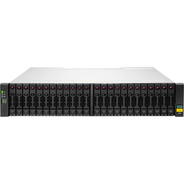 HPE MSA 2062 16Gb Fibre Channel SFF Storage - 24 x HDD Supported - 2 x HDD Installed - 384 TB Installed HDD Capacity - 24 x SSD - 0 x R0Q80B