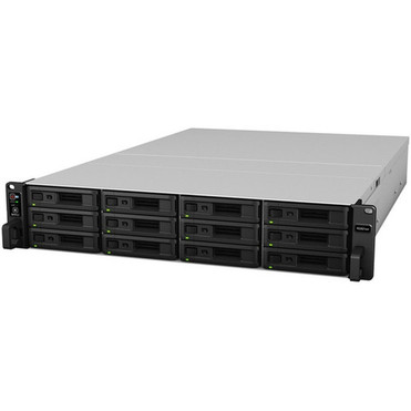 Synology RackStation RS3621XS SANNAS Storage System - Intel Xeon D-1541 Octa-core 8 Core 210 GHz - 12 x HDD Supported - 0 x HDD - RS3621XS