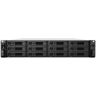 Synology RackStation RS3621XS SANNAS Storage System - Intel Xeon D-1541 Octa-core 8 Core 210 GHz - 12 x HDD Supported - 0 x HDD - RS3621XS