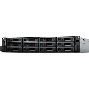 Synology RackStation RS3621XS SANNAS Storage System - Intel Xeon D-1541 Octa-core 8 Core 210 GHz - 12 x HDD Supported - 0 x HDD - RS3621XS
