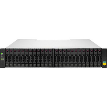 HPE MSA 1060 10GBASE-T iSCSI SFF Storage - 24 x HDD Supported - 0 x HDD Installed - 24 x SSD Supported - 0 x SSD Installed - Supported R0Q86B