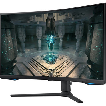 Samsung Odyssey G6 S27BG652EN 27 Class WQHD Curved Screen Smart Gaming LCD Monitor - 169 - Black - 27 Viewable - Vertical Alignment LS27BG652ENXGO