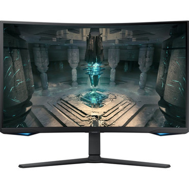 Samsung Odyssey G6 S27BG652EN 27 Class WQHD Curved Screen Smart Gaming LCD Monitor - 169 - Black - 27 Viewable - Vertical Alignment LS27BG652ENXGO