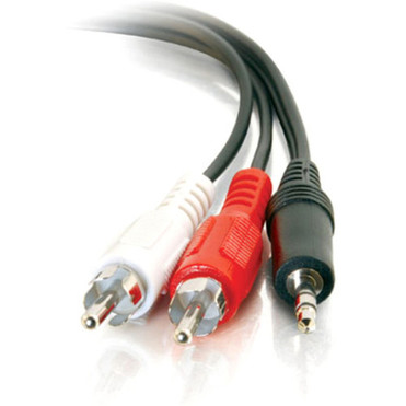 C2G_Value_Series_Audio_Y-Cable_-_Mini-phone_Male_Stereo_-_RCA_Male_Stereo_-_183m_-_Black_40423