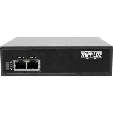 Tripp Lite by Eaton 8-Port Serial Console Server with Dual GbE NIC Flash and 4 USB Ports - Twisted Pair - 2 x Network RJ-45 - 4 x - B093-008-2E4U