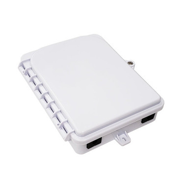 Outdoor 1-port Plastic Fiber Terminal Box with SCAPC Simplex Coupler - IP65 - White