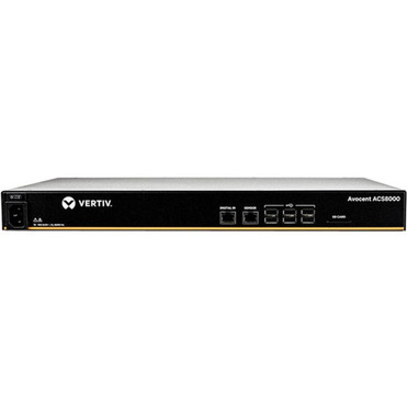 Vertiv Avocent ACS 8000 32-Port Serial Console Server Single Internal AC Power Supply - 1 GB - DDR3 SDRAM - Twisted Pair Optical - 2 ACS8032SAC-400