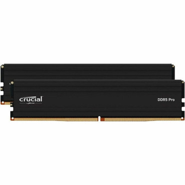 Crucial PRO 96GB 2 x 48GB DDR5 SDRAM Memory Kit - For Motherboard Desktop PC - 96 GB 2 x 48GB - DDR5-5600PC5-44800 DDR5 SDRAM - CP2K48G56C46U5
