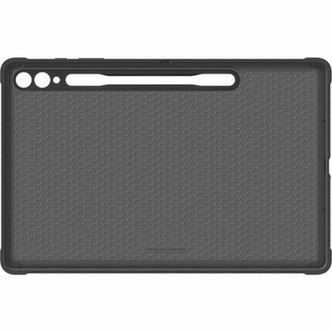 Samsung Galaxy Tab S9 Outdoor Cover - For Samsung Galaxy Tab S9 Tablet Stylus - Titan - Drop Resistant Bump Resistant - Rugged EF-RX810CBEGCA