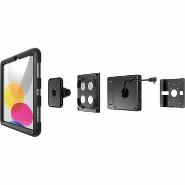 Compulocks Wall Mount for Tablet Printer Scanner Bar Code Scanner Docking Station - Black - 100 x 100 - VESA Mount Compatible 201MVHBMM01H01