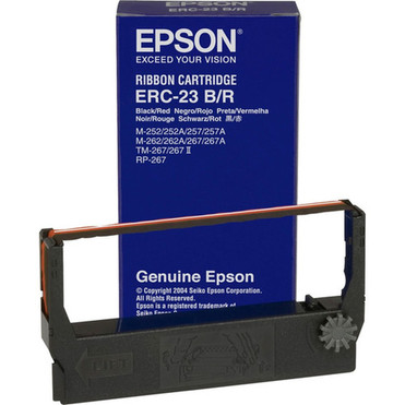 Epson_Ribbon_Cartridge_-_Dot_Matrix_-_Black_Red_-_1_Each_ERC-23BR
