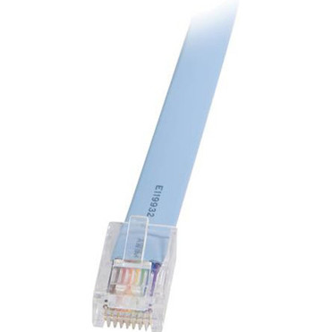 StarTechcom_Cisco_console_router_cable_-_RJ45_m_-_DB9_f_-_6_ft_-_RJ-45_Male_Network_-_DB-9_Female_Serial_-_6ft_-_Blue_DB9CONCABL6