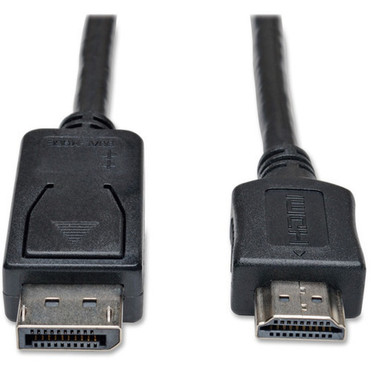 Tripp_Lite_DisplayPort_to_HD_Cable_Adapter_-_6_ft_DisplayPortHDMI_AV_Cable_for_AudioVideo_Device_Monitor_TV_-_First_End_1_x_Male_P582-006 Tripp_Lite_DisplayPort_to_HD_Cable_Adapter_-_6_ft_DisplayPortHDMI_AV_Cable_for_AudioVideo_Device_Monitor_TV_-_First_End_1_x_Male_P582-006