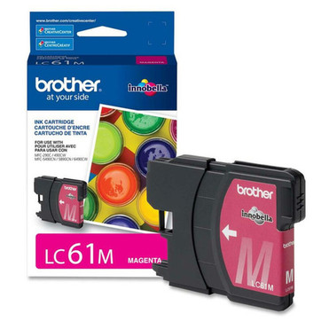 Brother LC61MS Original Ink Cartridge - Inkjet - 325 Pages - Magenta - 1 Each LC61MS