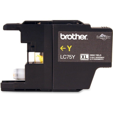 Brother LC75YS Original Ink Cartridge - Inkjet - 600 Pages - Yellow - 1 Each LC75YS
