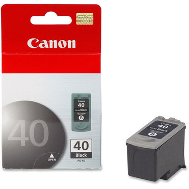Canon PG-40 Ink Cartridge - Inkjet - Standard Yield - Black - 1 Each 0615B002