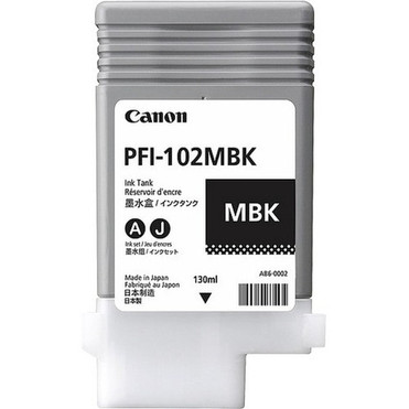 Canon LUCIA Matte Black Ink Tank For IPF 500 600 and 700 Printers - Inkjet - Matte Black 0894B001