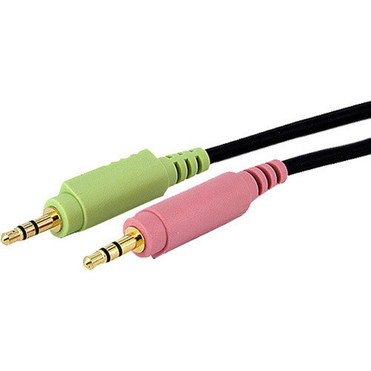 StarTechcom_10_ft_4-in-1_USB_DVI_KVM_Switch_Cable_with_Audio_-_DVI-D_Dual-Link_Male_Video_DVID4N1USB10