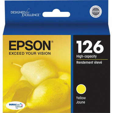 Epson DURABrite 126 Original Ink Cartridge - Inkjet - Yellow - 1 Each T126420-S