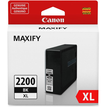 Canon PGI-2200 XL Original Ink Cartridge - Inkjet - High Yield - 2500 Pages - Black - 1  Pack 9255B001