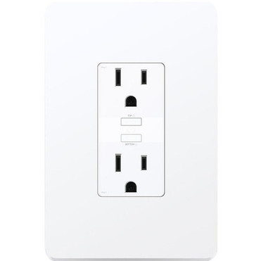 Kasa Smart Wi-Fi Power Outlet - Requires neutral wire and 24GHz Wi-Fi connection to work System requirement is Android 44 or iOS 2 KP200