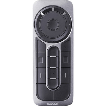 Wacom ExpressKey Device Remote Control - For Graphics Tablet - Radio FrequencyLithium Ion Li-Ion - Black ACK411050